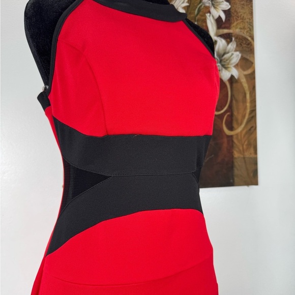 Crystal doll Elegant Red and Black Women's Dress size Small - Picture 2 of 16